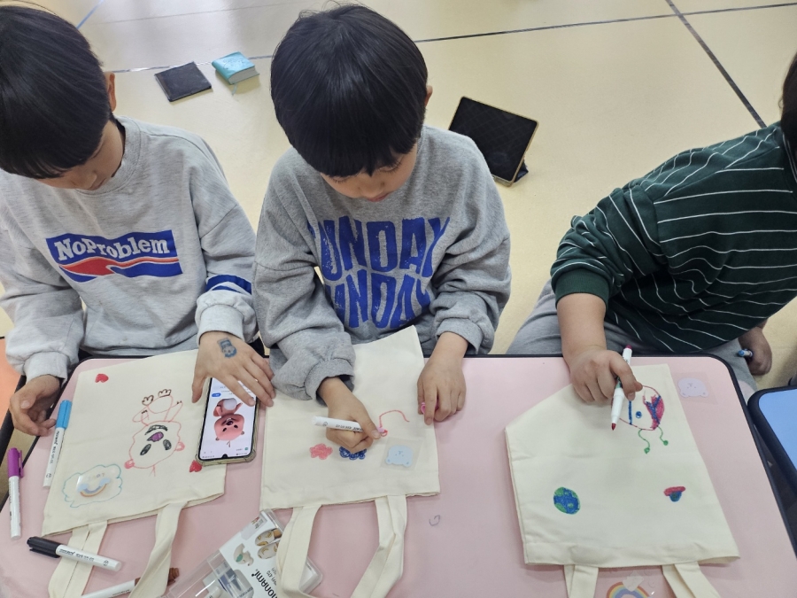 어린이교회 해피선데이 – 나만의 에코백 만들기